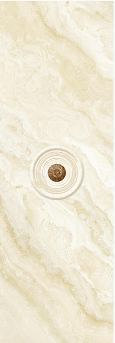 Плитка настенная Декор 74 окно Eurotile Crystile. 29,5х89,5