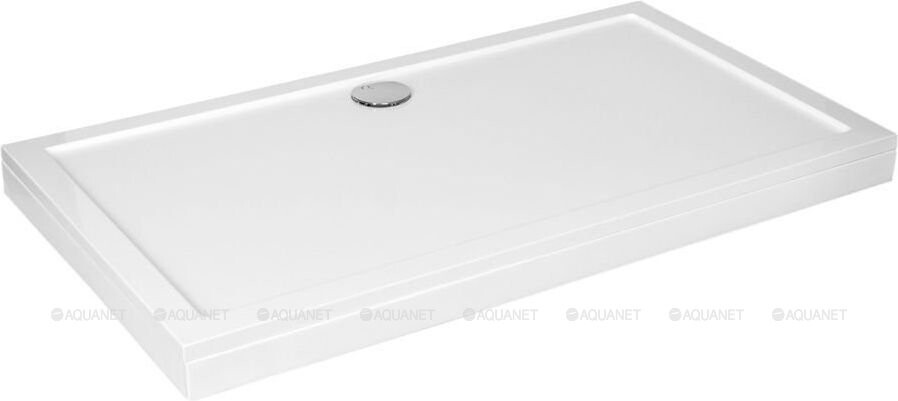 Aquanet Gamma/Beta 120*80*9,5 душевой поддон литьевой мрамор