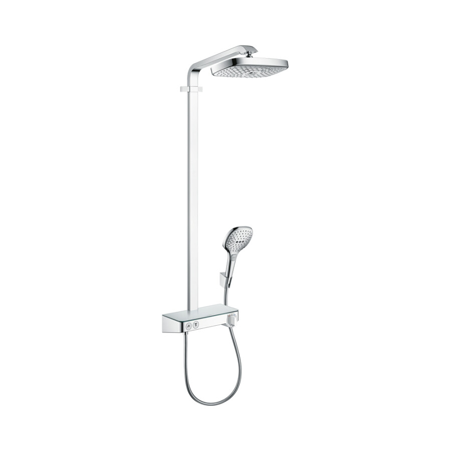 Hansgrohe Raindance Select E Showerpipe 300 2jet Душевой набор с термостатом ShowerTablet Select 300 хром 27126000