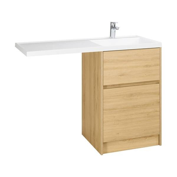 Фасады к тумбе Aquaton Лондри 60 Дуб Сантана 1A274801LH0C0