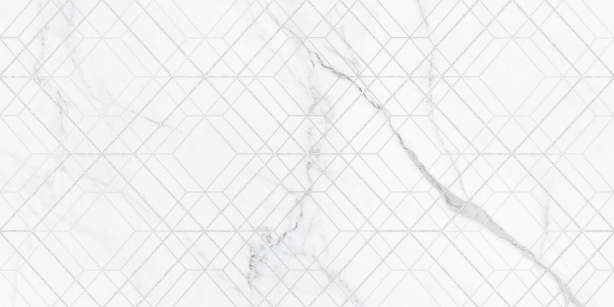 New Trend Лимс Ромб светлый / Lims Light Rhomb Керамическая плитка настенная Декор 300 x 600 x 9 DW36LMM00