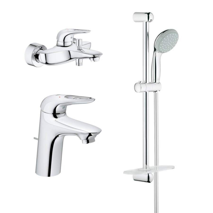 Grohe Eurostyle New 124416 набор смесителей для ванны