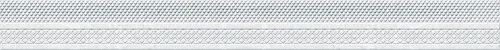 Плитка настенная 352 Eurotile Eclipse Grey Бордюр 3x30