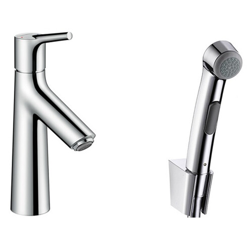 Hansgrohe Talis S Смеситель для раковины с гигиеническим душем хром 72290000