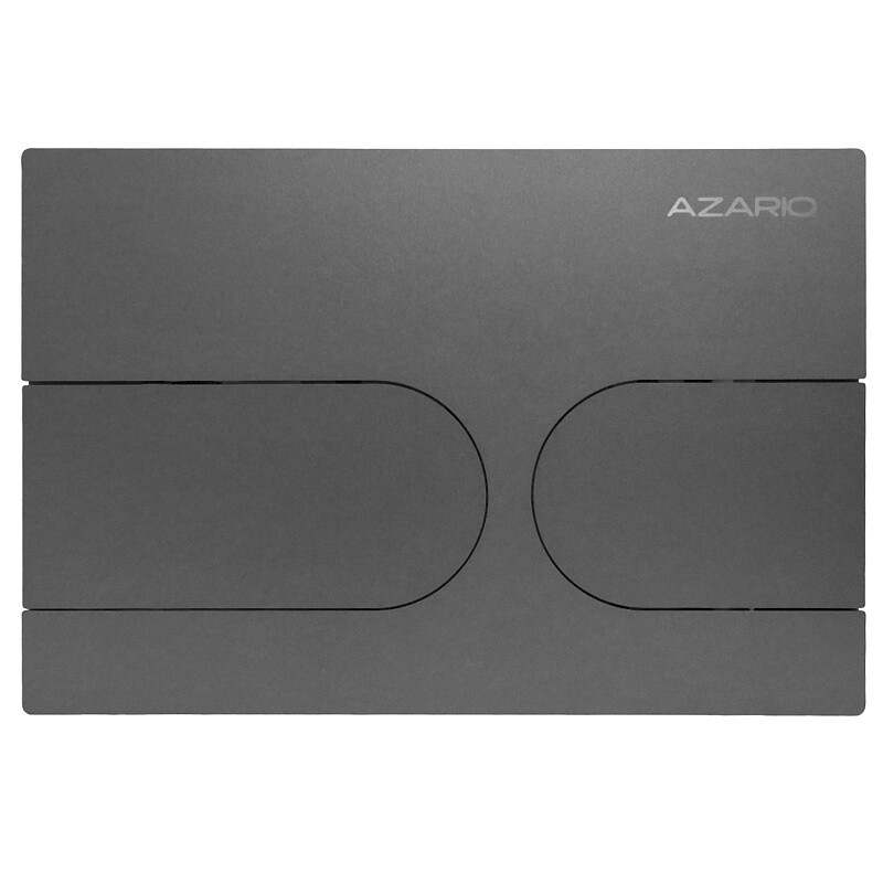 Кнопка смыва AZARIO NEW-TS механическая, нержавеющая сталь 304, серый AZ-SS-001-GG