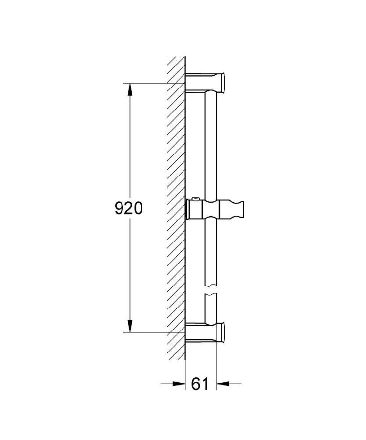 Grohe Tempesta Rustic 27520000 душевая штанга