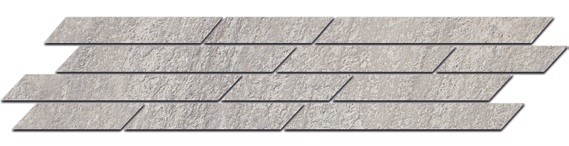 Kerama Marazzi Гренель SG144004 серый мозаичный бордюр керамогранит 46,5x9,8 см