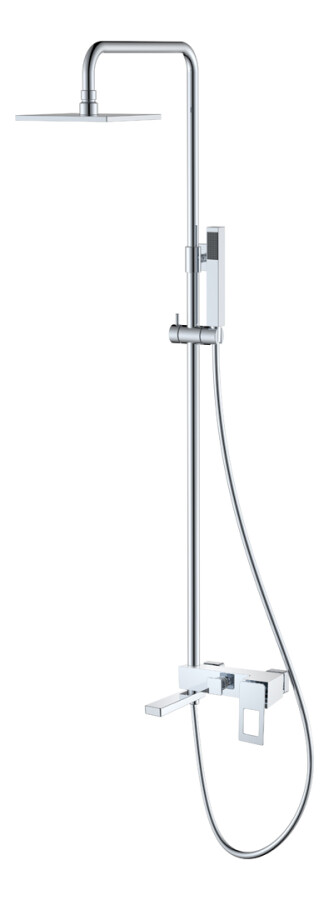 Душевая система Boheme Q ChromeChrome с изливом 148-CRCR