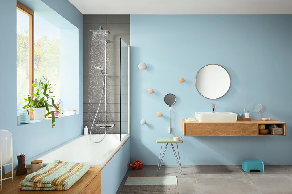 Hansgrohe Croma E 280 1jet 27687000 Душевая система с изливом