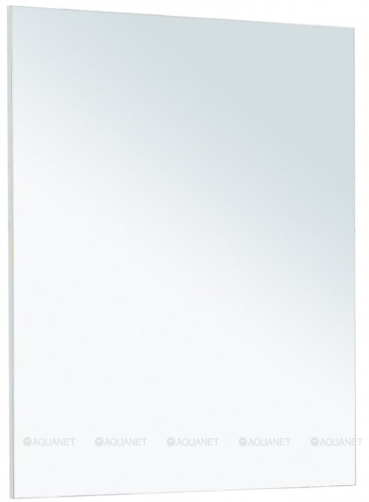 Зеркальное полотно Aquanet Lino 70*85 белый матовый 00253906