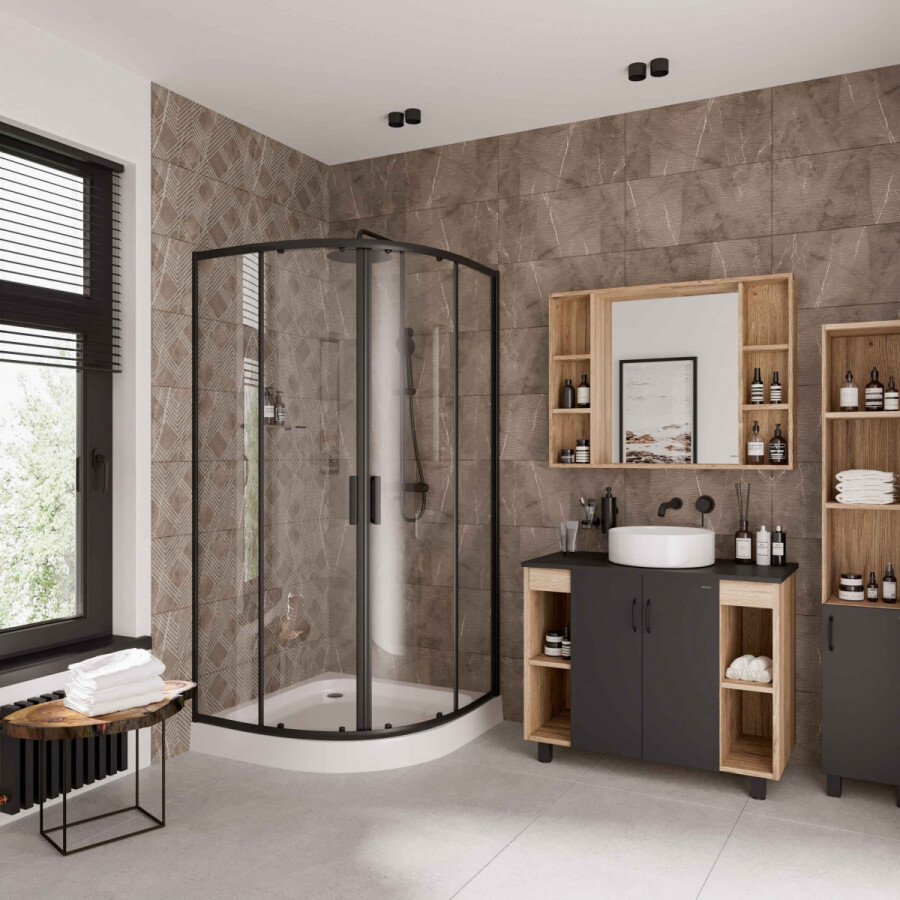 Душевой уголок 80x80 Niagara NG 6886-08 68860811BLACK