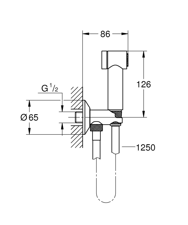 Grohe Sena Trigger Spray 35 26332000 гигиенический душ