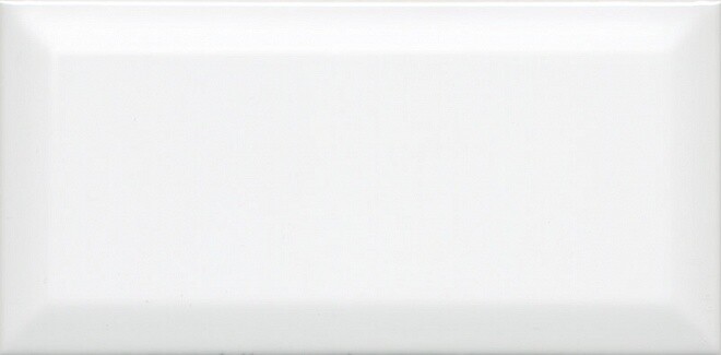 19040 Бланше белый грань 20*9.9 керамическая плитка