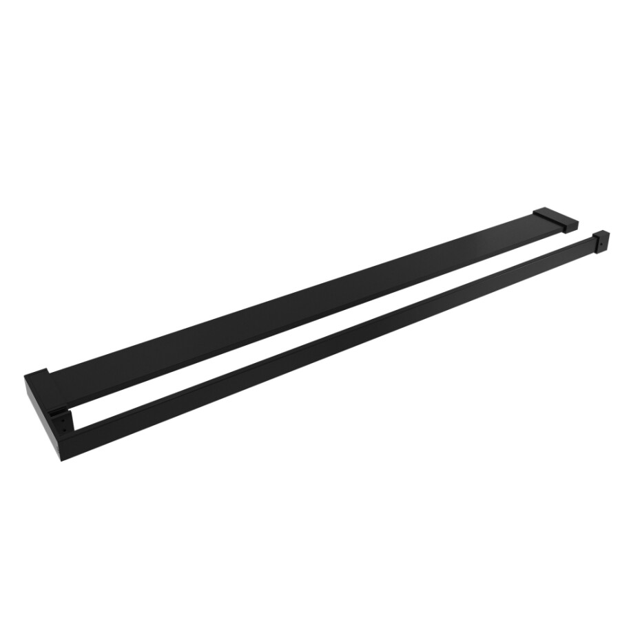 Полка-вешалка Niagara Nova NG1075B (100 см) черный матовый