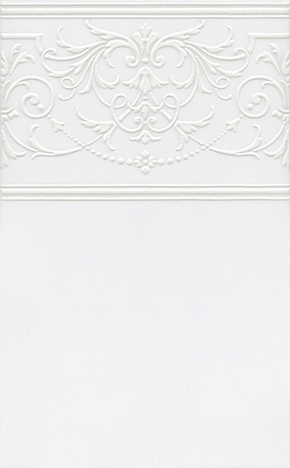 Kerama Marazzi Петергоф STG/A561/6304 25х40 декор настенный белый матовый 2