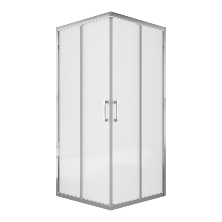 Душевая Ширма Triton pro Фикс-Хром-Вельвет 90х90 Щ0000077107