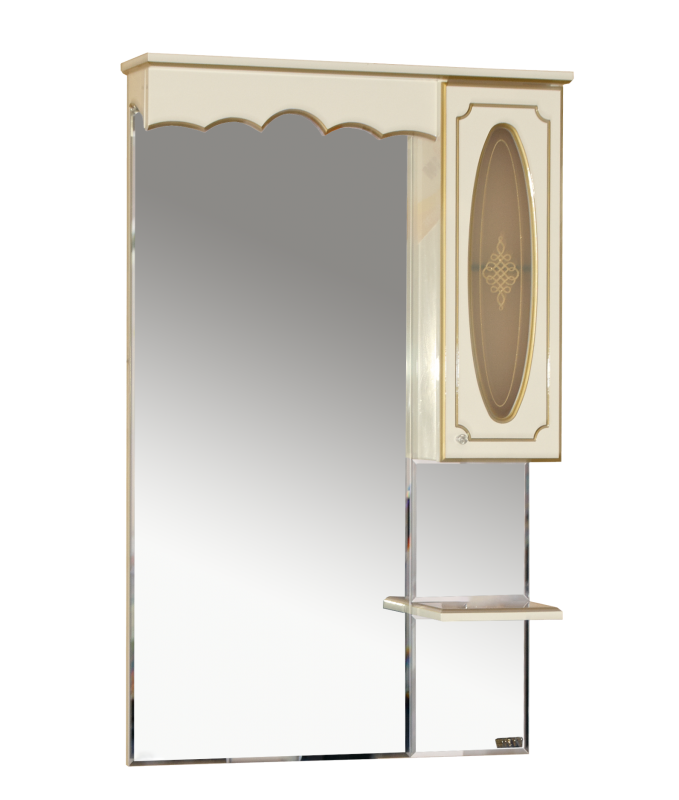 Misty Монако зеркальный шкаф правый 70 см Л-Мнк02070-033П