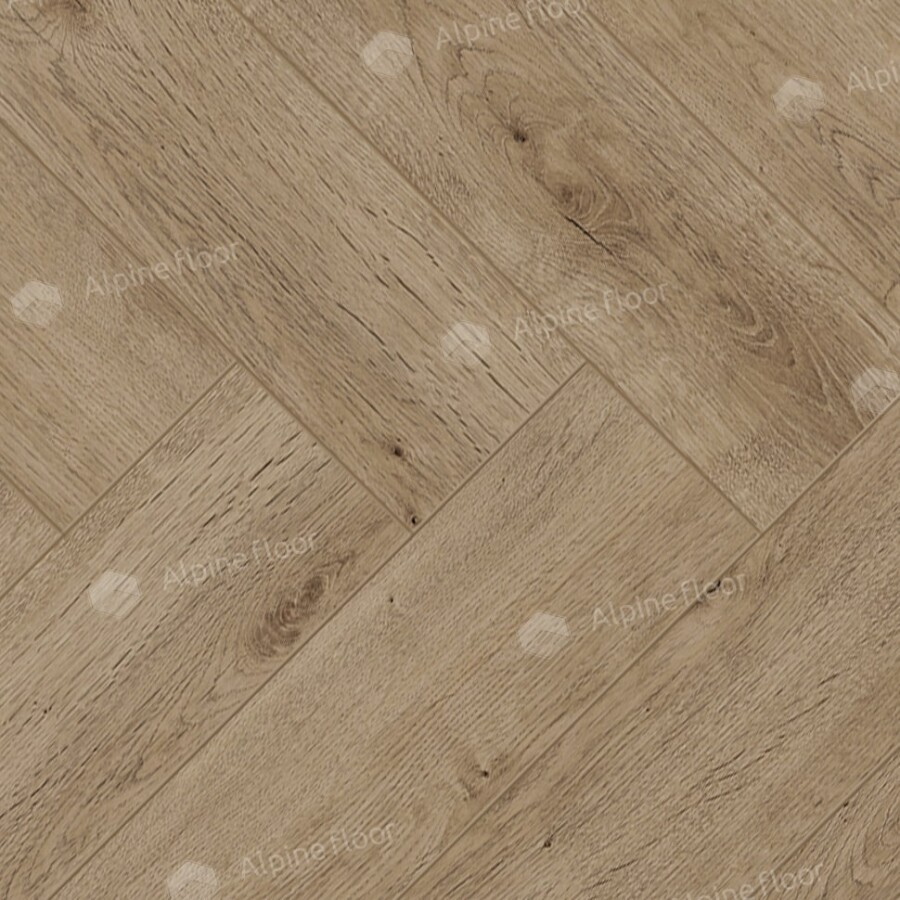 Ламинат Alpine Floor Herringbone 8 Pro (NEW), LF102-07A Дуб Прованс 606 х 101 х 8 mm
