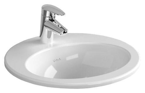 VitrA S20 5466B003-0001 раковина встраиваемая сверху 43 см