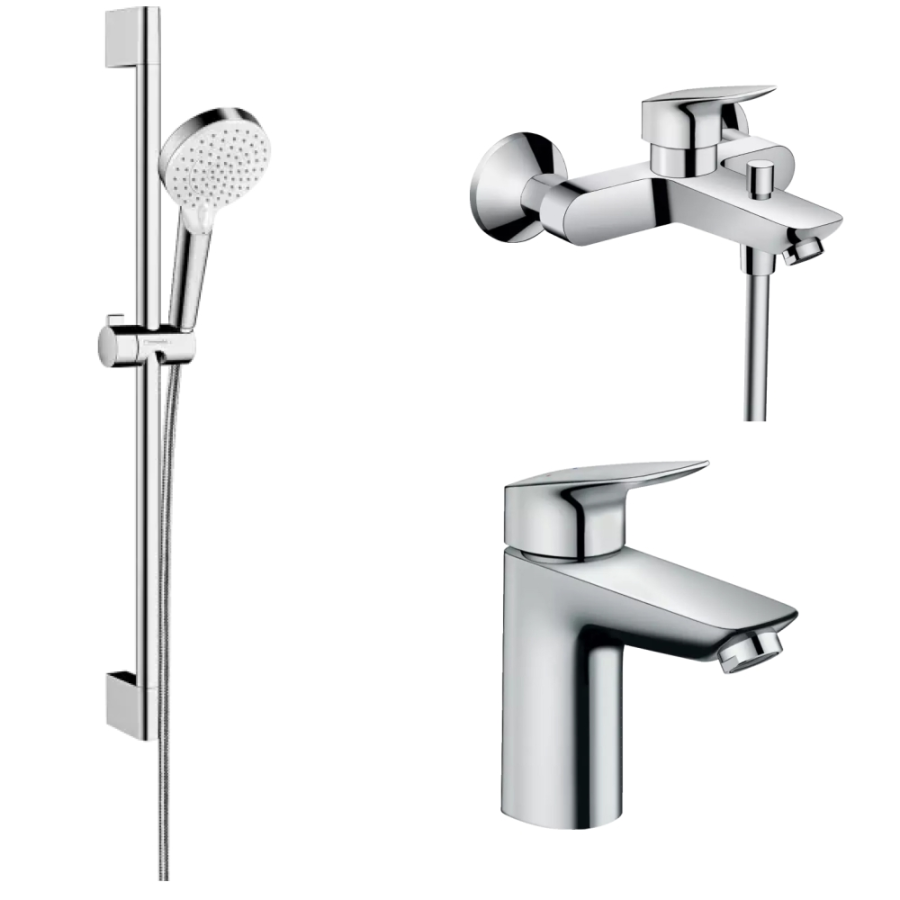 Hansgrohe Logis набор смесителей с душевой стойкой HG-PR130