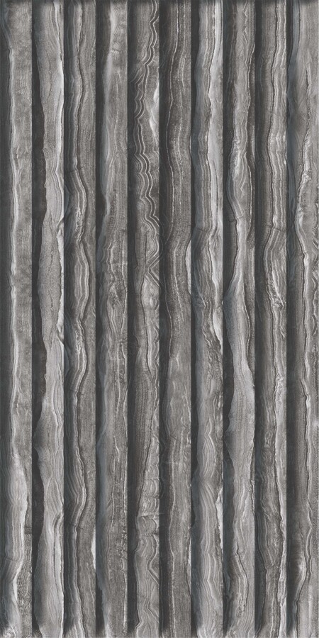 Axima Сити керамическая плитка темно-серая рельеф 30х60