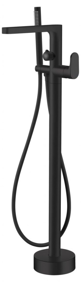 Смеситель напольный для ванны Boheme Spectre Черный матовый 459-B