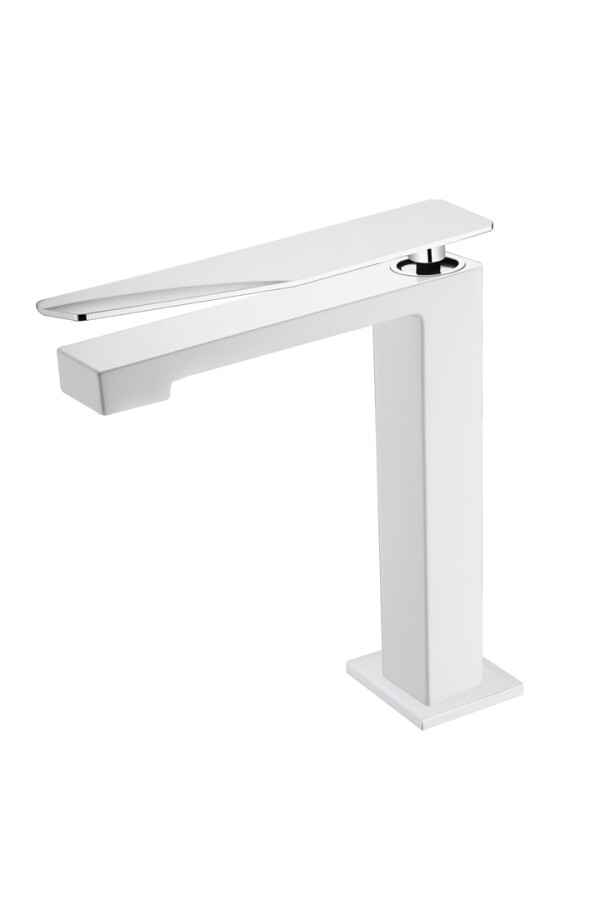 Смеситель для раковины Boheme Q White-Chrome 142-WCR.2