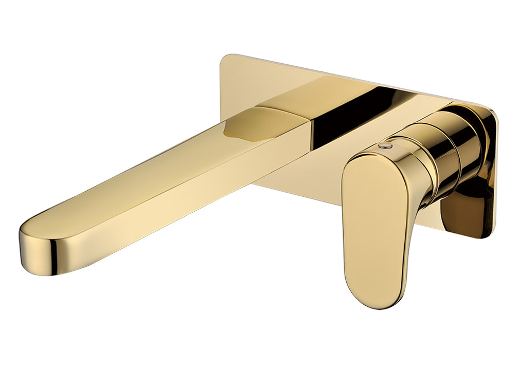 Смеситель для раковины из стены Boheme Spectre Gold 455-G