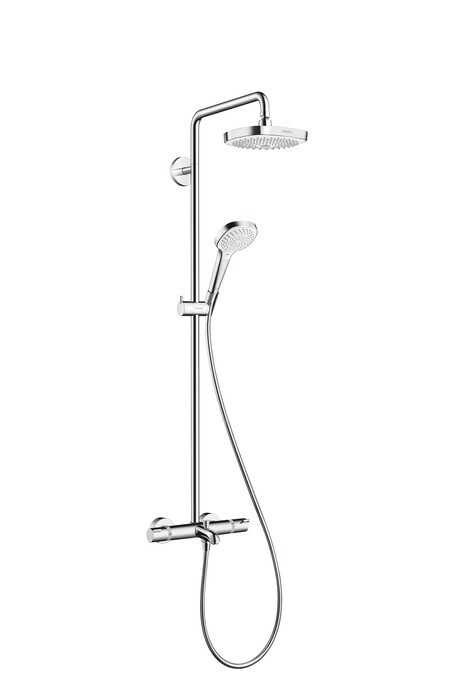 Hansgrohe Croma Select E 180 2jet 27352400 Душевая система с изливом