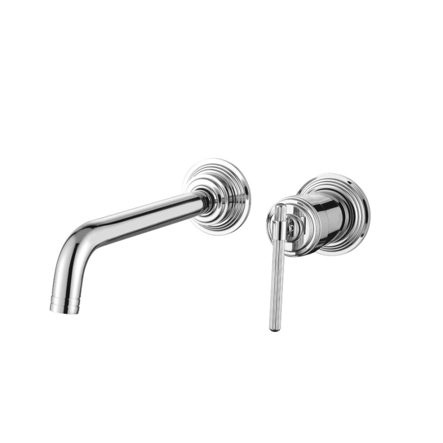 Смеситель для раковины из стены Boheme Eterna Chrome 175-CR