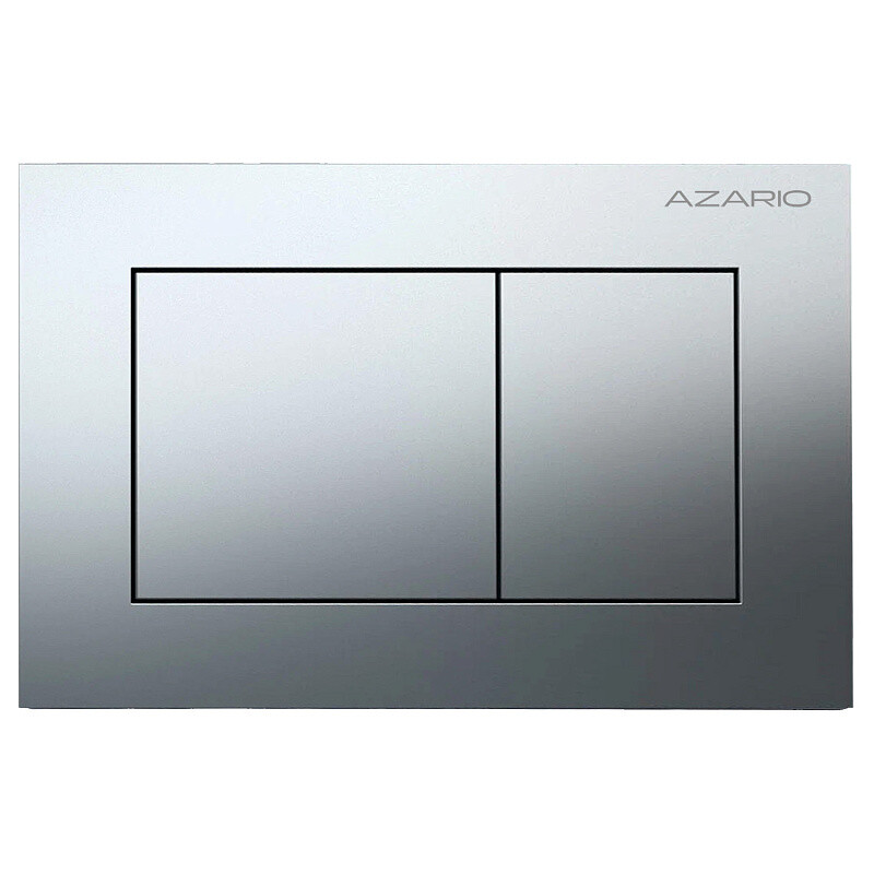 Кнопка смыва AZARIO NEW-TS механическая, ABS пластик, хром AZ-ABS-001-CH