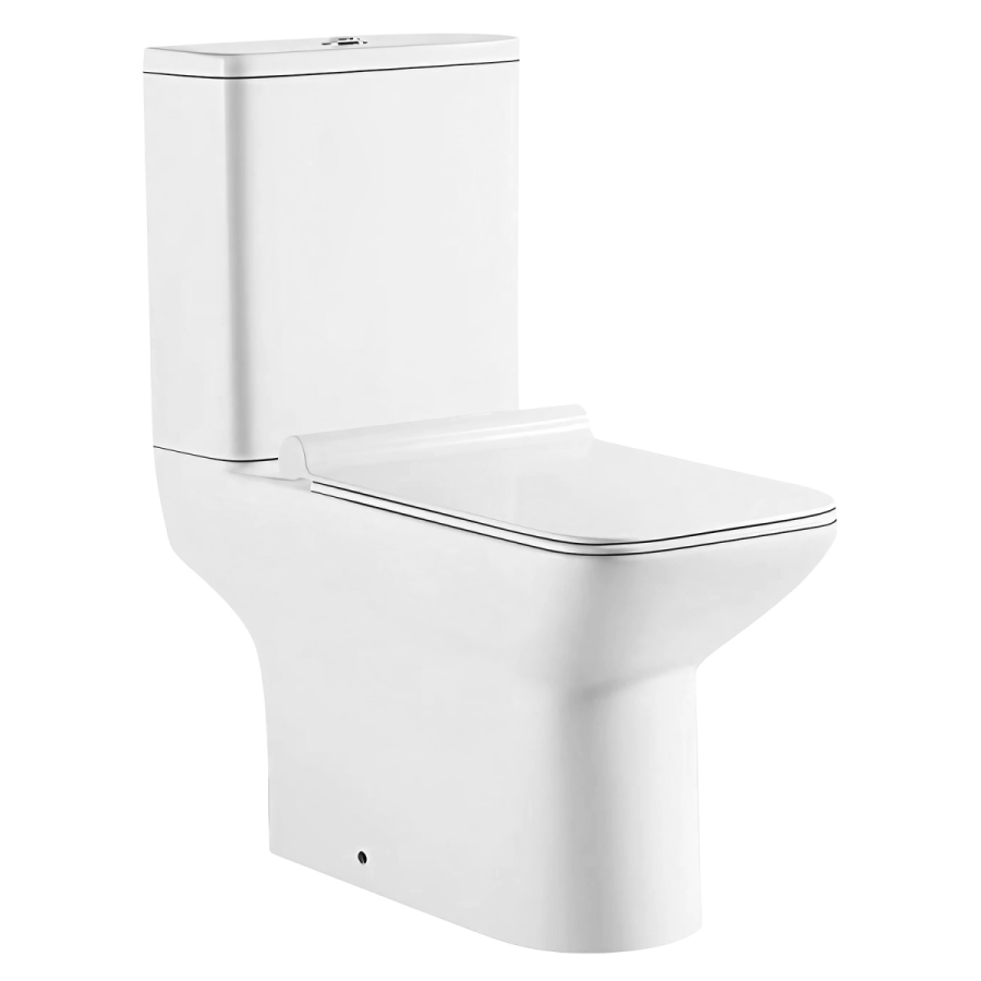 Azario Glory унитаз напольный безободковый, быстросъемное сиденье микролифт AZ-49