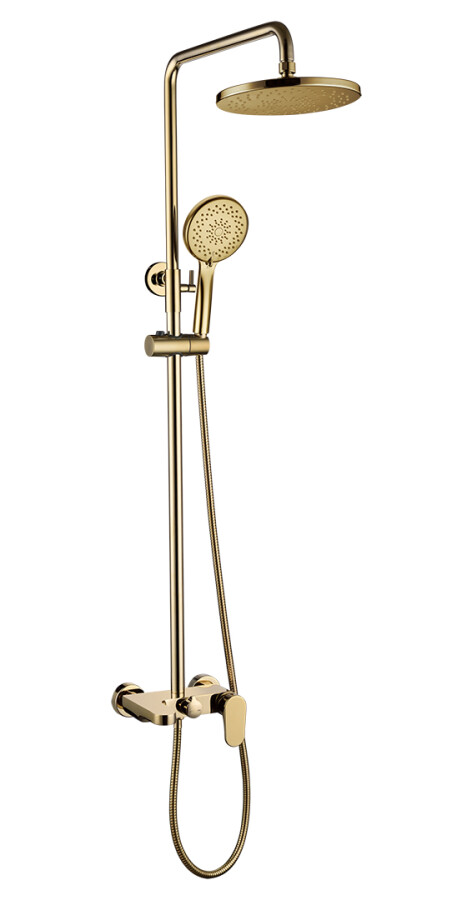 Душевая система Boheme Spectre Золото с изливом 458-G