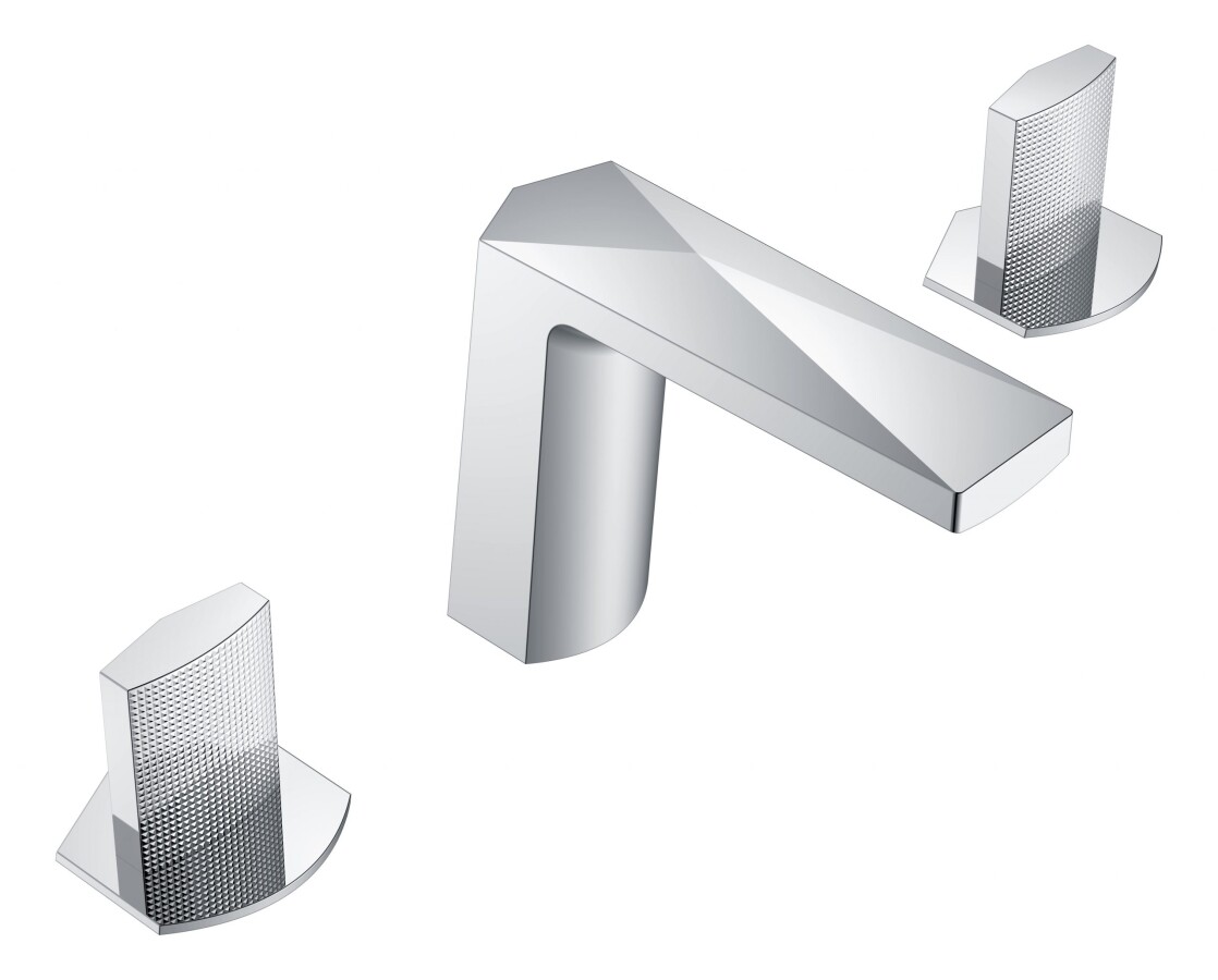 Смеситель врезной для раковины на 3отв. Boheme Venturo Хром 150-CR-TOUCH