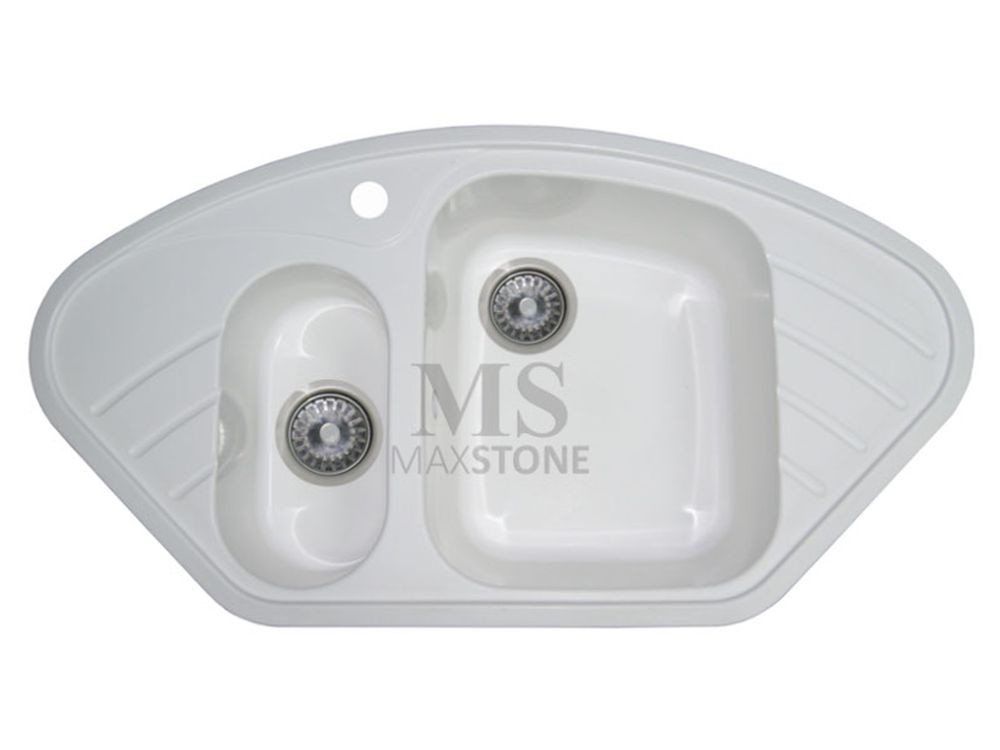 Maxstone MS 13 Мойка для кухни белый 94х50 см