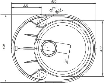 Iddis Kitchen G K09S621i87 Мойка кухонная