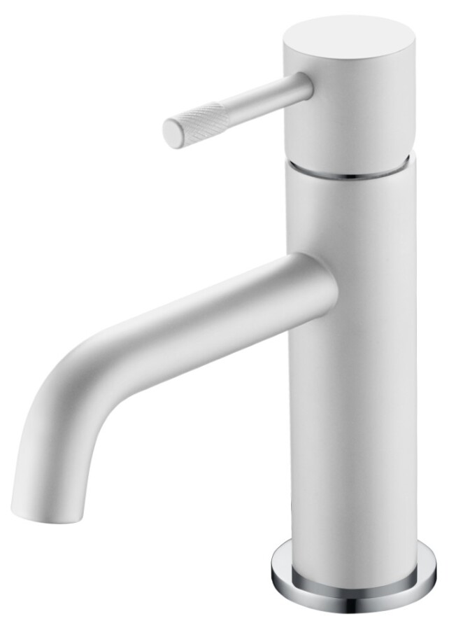 Смеситель для умывальника Boheme Uno Белый / Хром 461-WCR