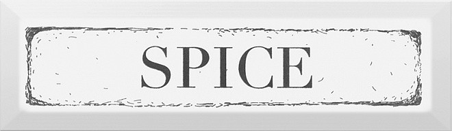 Kerama Marazzi Гамма 8х28 см декор настенный Spice чёрный