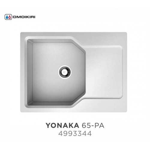 Omoikiri Yonaka 65-PA 4993344 кухонная мойка аrtgranit пастила 65х51 см