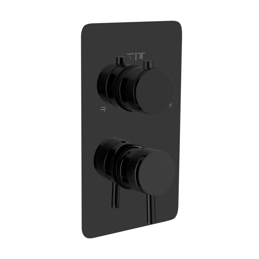 Смеситель встраиваемый 3-х проходной Boheme Cell Shine Gun Metal 135-3-SGM