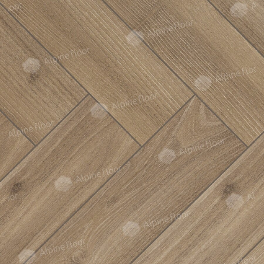 Ламинат Alpine Floor Herringbone 12, LF105-10A Дуб Венето 600 х 100 х 12 mm