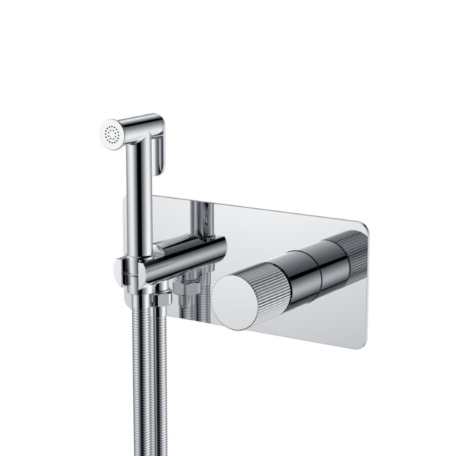 Гигиенический душ со смесителем Boheme Stick ручка Linea Хром 127-CRCR.3