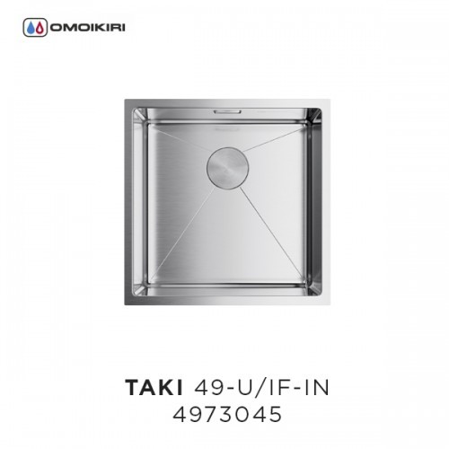 Omoikiri Taki 49-U/IF-IN 4973045 кухонная мойка нержавеющая сталь 44x49 см