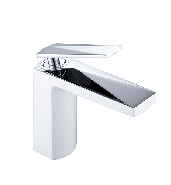 Смеситель для умывальника Boheme Venturo Белый / Хром 371-W