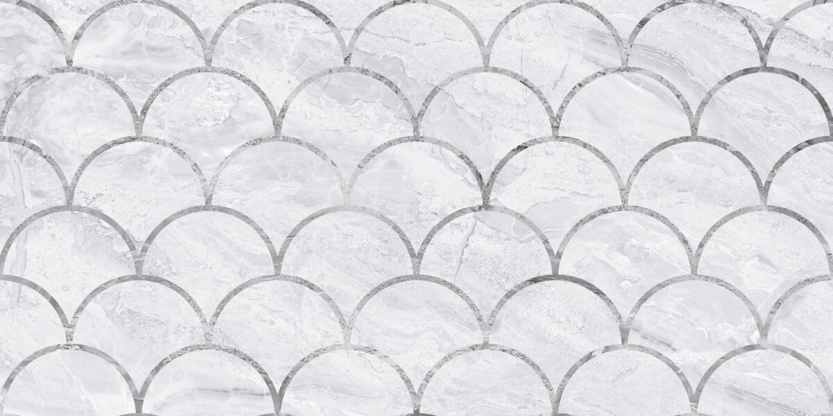 Керамическая плитка Cube Ceramica Prado Scale Gray 30*60 УТ000049804