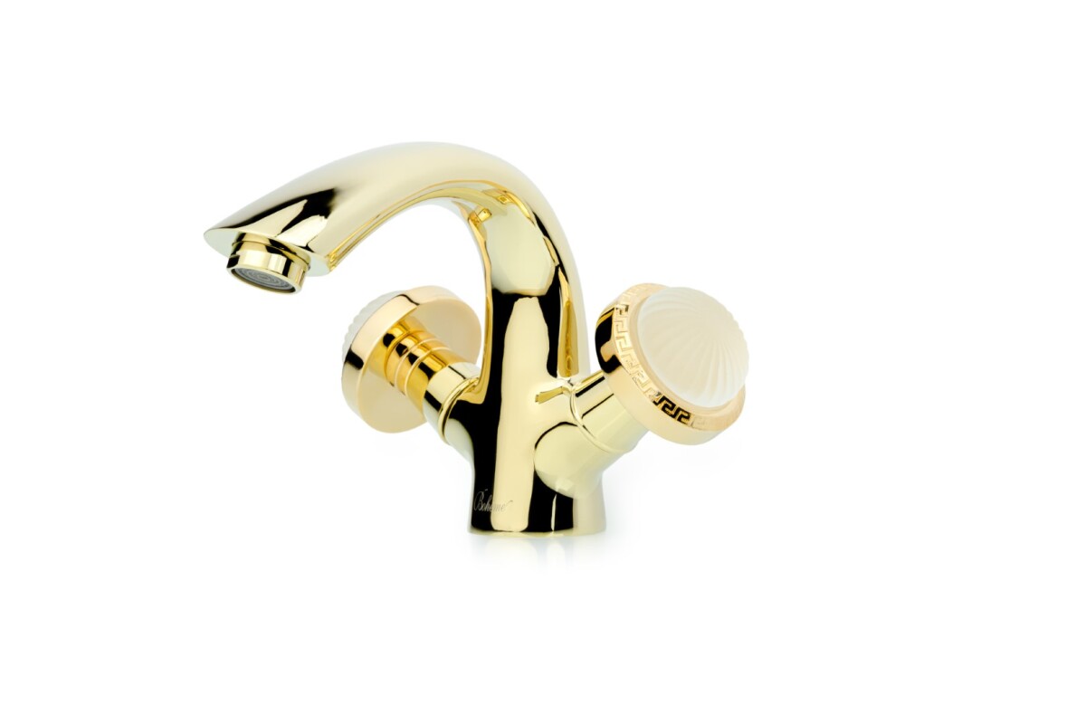 Смеситель для раковины Boheme Satine Золото 291-ST