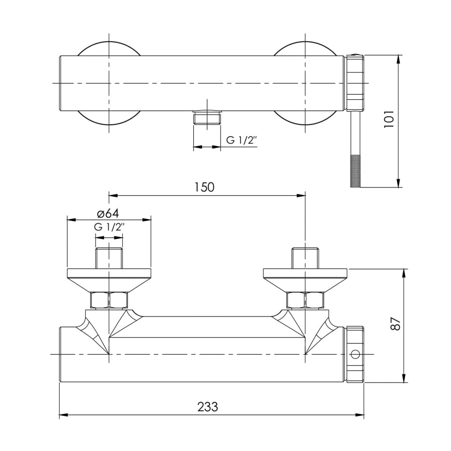 Imprese Brenta ZMK081906080 смеситель для душа никель