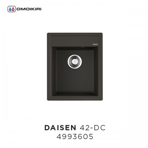 Omoikiri Daisen 42-DC 4993605 кухонная мойка аrtgranit темный шоколад 42х51 см
