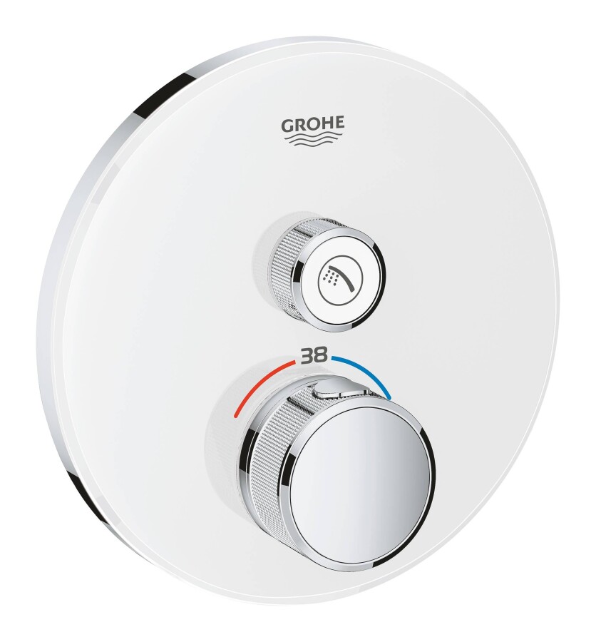 Grohe Grohtherm SmartControl 29150LS0 смеситель для душа белая луна