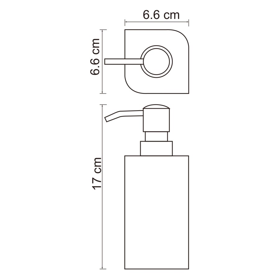 WasserKRAFT Elba K-2799 дозатор жидкого мыла